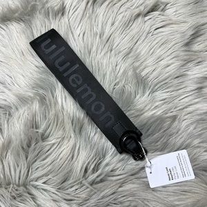Lululemon never lost key chain